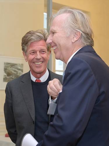 Prof. Andreas-Norbert Fay mit Laudator Prof. Reinhard Walter